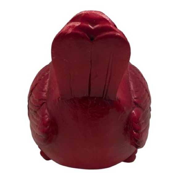 Resin Red Bird - Picture 5 of 9